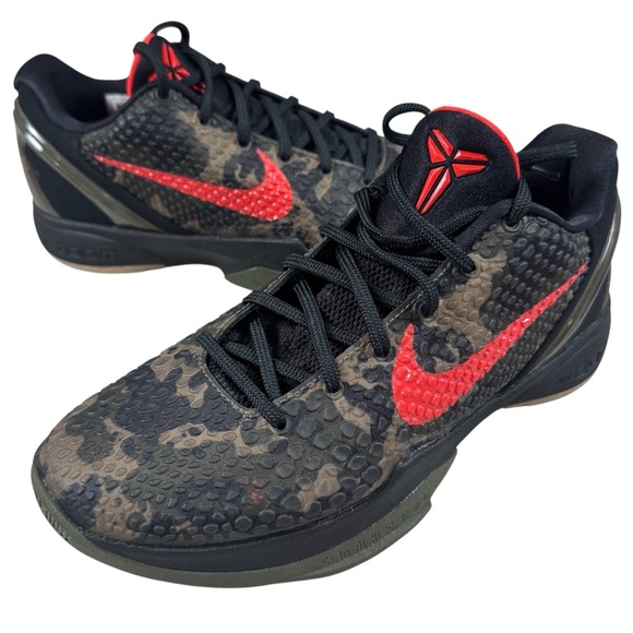 Nike Kobe 6 Protro Italian Camo FQ3546-001 Basketball Shoes Mamba Mens 6.5 NWOB - Picture 1 of 8